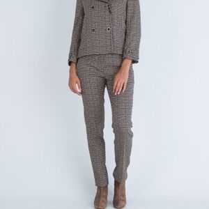 Luisa Cerano houndstooth trousers 6